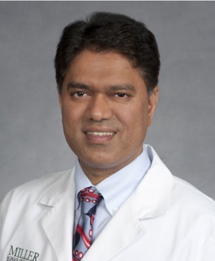 Dileep Yavagal, assistant professor of neurology and neurological surgery, is leading a clinical trial that uses a patient’s own bone marrow stem cells to treat ischemic stroke.