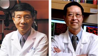 Byron Lam and Rong Wen, professors of ophthalmology at Bascom Palmer, discovered a key marker in blood and urine that can identify people who carry genetic mutations in a gene responsible for retinitis pigmentosa.