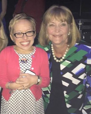 Dr. Jennifer Arnold and Pat Whitely were reunited at the NASPA conference. 