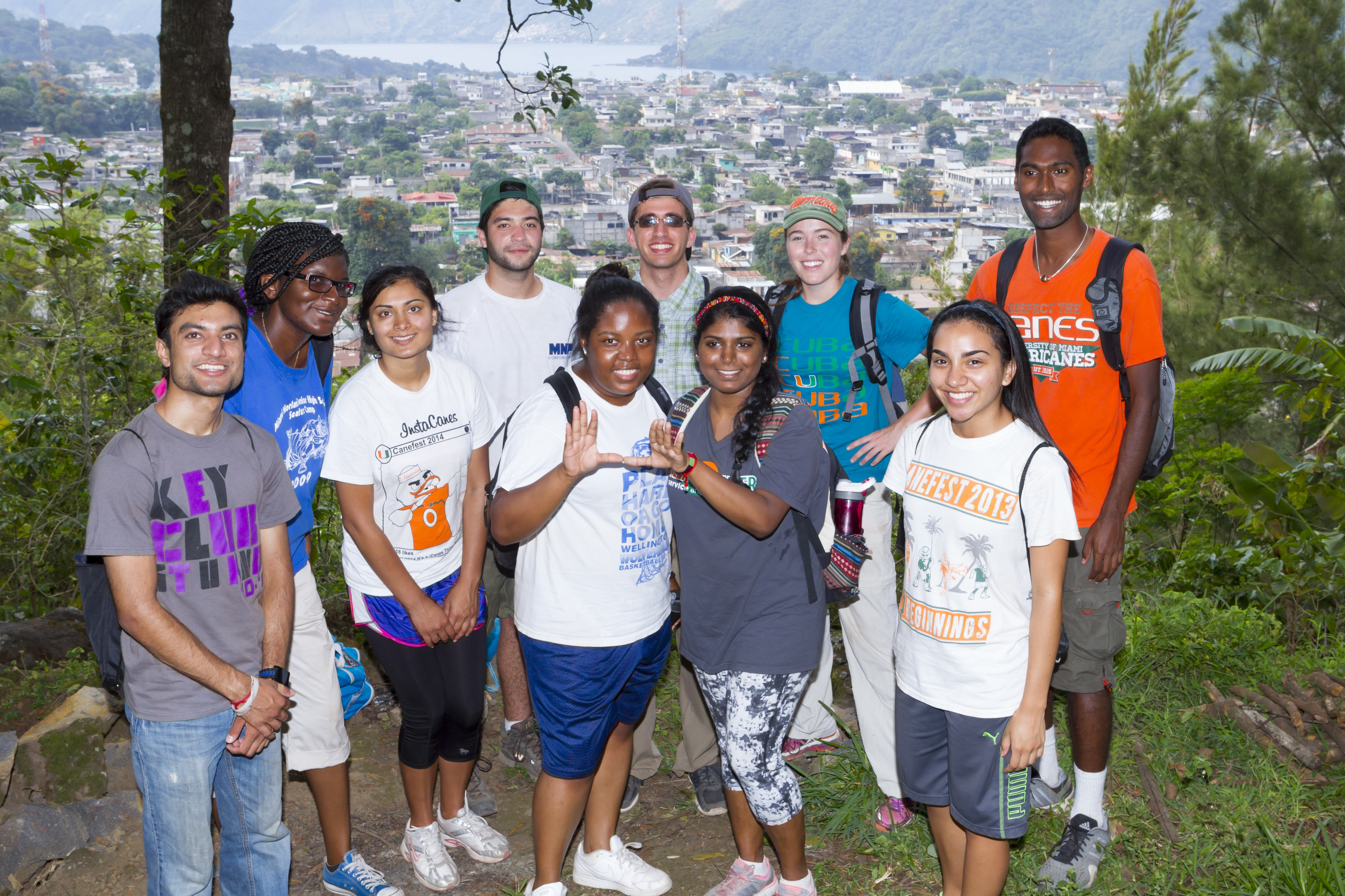 Students Help Build a Home in San Lucas Toliman