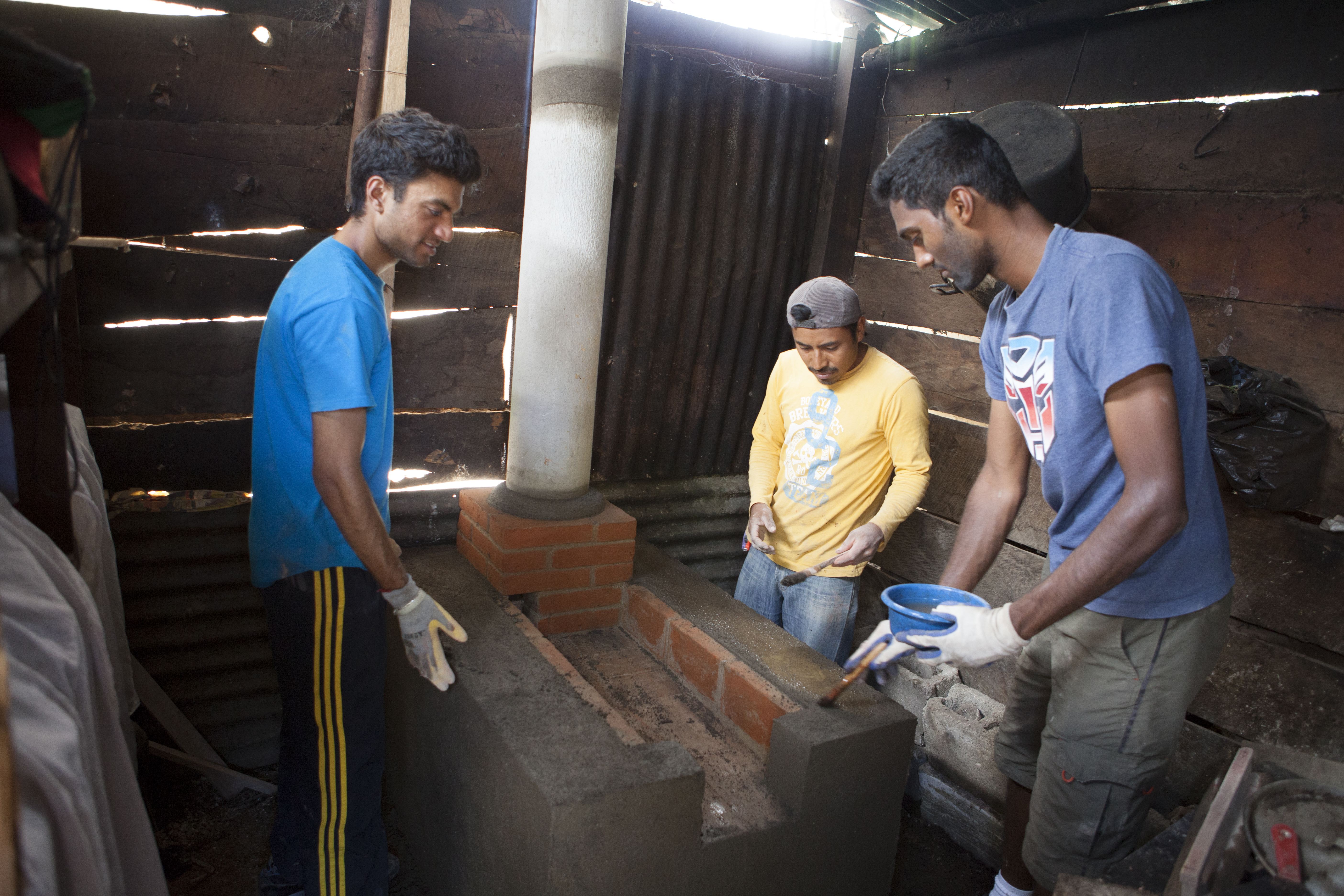 Students Help Build a Home in San Lucas Toliman