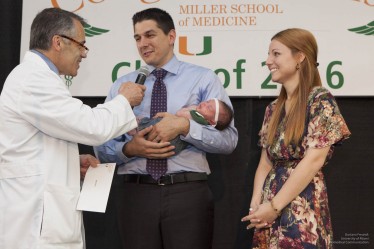 Hours after brinig their adopted daughter to Miami, Estes matched at their choice, Jackson Memorial Hospital. 